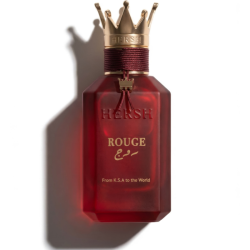 Flacon du parfum Hersh Rouge d'Alezz Oud, eau de parfum floral fruité femme 100 ml