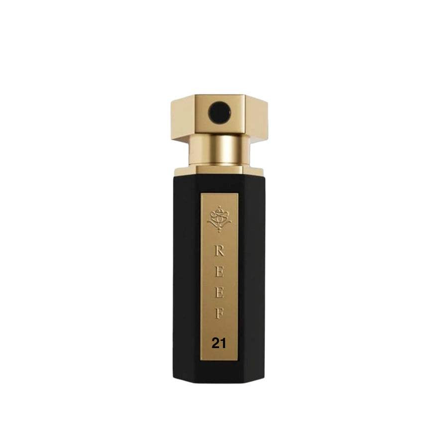 Flacon du parfum Reef 21, eau de parfum fruité boisé unisexe 100 ml
